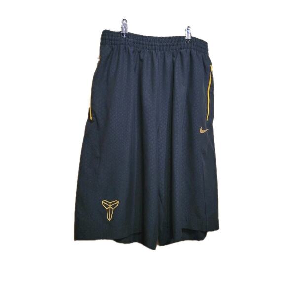 Nike Kobe Bryant Drifit Basketball Shorts Mens Medium Gray Mamba 2012 - Picture 1 of 8